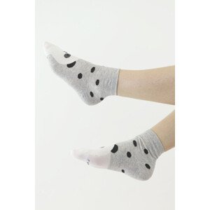 ponožky Panda 22 šedé model 18399913 - Moraj Barva: šedá, Velikost: 35/38