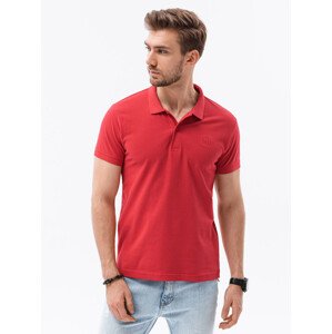 Polo trička model 18413952 Červená L - Ombre