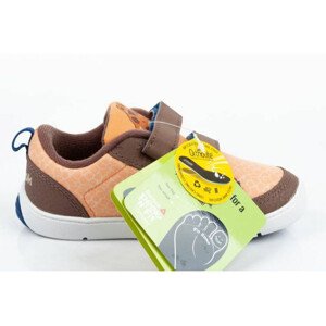 Dětské boty Ventureflex Jr BS5601 hnědo-oranžová - Reebok Velikost: 22, Barvy: hnědá - oranžová