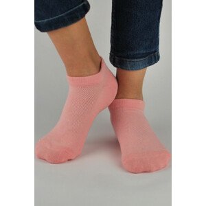 Dívčí ažurové ponožky SB017 Barva: losos, Velikost: 27-30