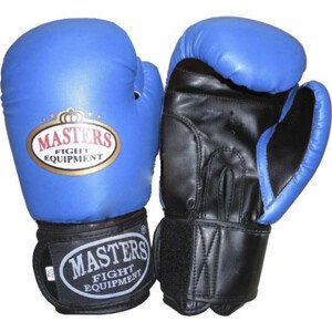 Boxerské rukavice MASTERS RPU-2 modrá/černá Velikost: 12 oz