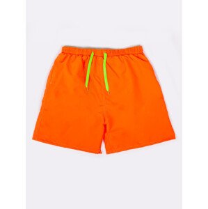 Chlapecké plážové šortky Yoclub LKS-0037C-A100 Orange Velikost: 140-146