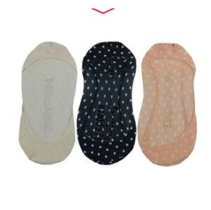 Dámské ponožky balerínky 3pack model 18614680 - Lee Cooper Velikost: 36-41, Barvy: žlutá-černá