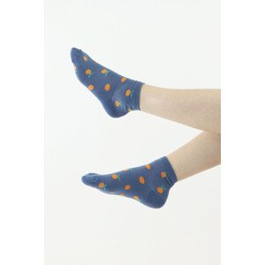 Veselé ponožky modré s model 18637923 - Moraj Barva: modrá, Velikost: 35/38