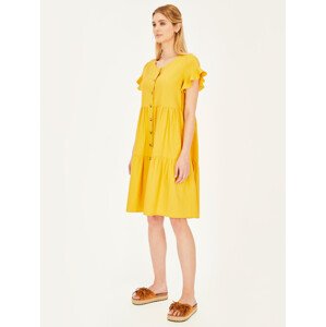 Šaty model 18638454 Yellow - L`AF Velikost: 46