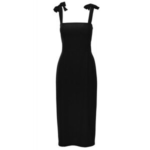 Dámské šaty model 18641971 černé - Makover Velikost: XL-42