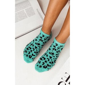 Dámské ponožky  vzor 3741 model 18715372 - Milena Barva: zeleno-černá, Velikost: 37-41