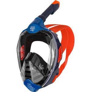 AQUA SPEED Potápěčská maska Vefia ZX Navy Blue/Black/Orange Velikost: S/M