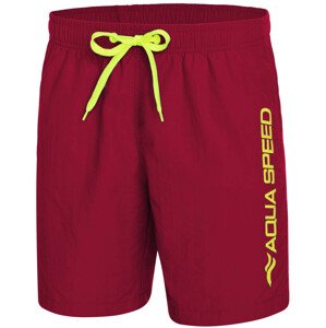 AQUA SPEED Plavecké šortky OWEN Red Velikost: XL