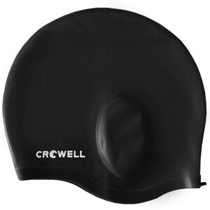 Plavecká čepice Crowell Ear Bora černé barvy.2 Velikost: NEUPLATŇUJE SE