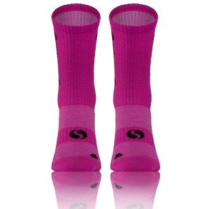 Sesto Senso Sportovní ponožky SKB_02 Pink Velikost: 35-38