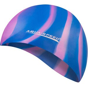 AQUA SPEED Plavecká čepice Bunt Multicolour Pattern 60 Velikost: M