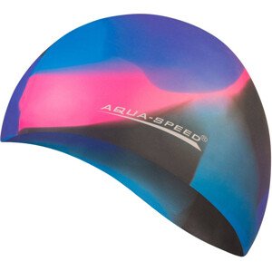 AQUA SPEED Plavecká čepice Bunt Multicolour Pattern 80 Velikost: M