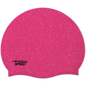 AQUA SPEED Plavecká čepice Reco Pink Pattern 03 Velikost: L/XL