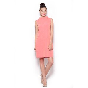 Dámské šaty model 18799439 - Figl Velikost: M, Barvy: korálová