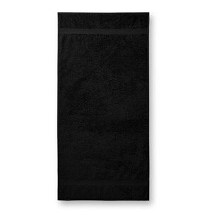 Froté ručník Malfini MLI-90301 černý Velikost: 50 x 100 cm