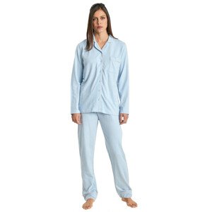 Dámské pyžamo model 18832829 Světle modrá vzor  světle modrá L - Muydemi