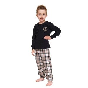 Dětské pyžamo model 18841701 černé - DN Nightwear Barva: černá, Velikost: 110/116