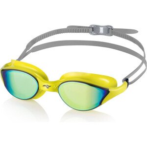 AQUA SPEED Plavecké brýle Vortex Mirror Yellow Pattern 38 Velikost: M/L