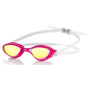 Plavecké brýle AQUA SPEED Xeno Mirror Pink/Gold Pattern 03 Velikost: L