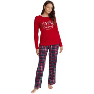 Dámské pyžamo   Červená M model 18867869 - Henderson