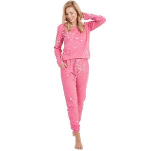 Dámské pyžamo   model 18878466 - Taro Barva: Růžová, Velikost: L