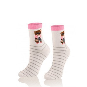 Dámské ponožky Intenso 0471 Lady 35-40 bílá 35-37