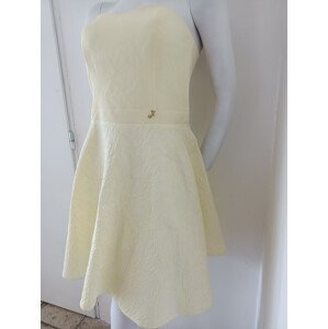 Dámské šaty světle žluté  L40 model 18885185 - Nuance
