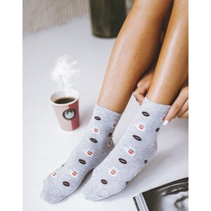 Dámské ponožky 0200 model 18885549 3741 - Milena Barva: Béžová, Velikost: 37-41
