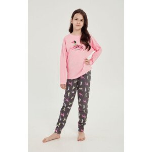 Dívčí pyžamo Ruby růžové s pro růžová 146 model 18899154 - Taro