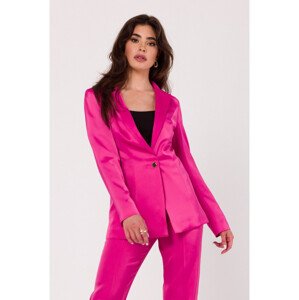 K173 Fancy blazer - růžový Velikost: EU XL