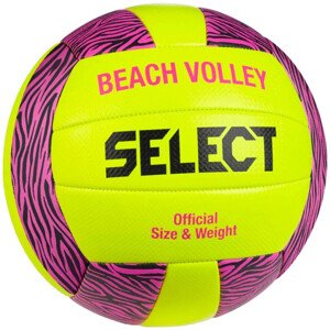 Select Beach Volley v23 Ball Beach Volley Yel-Pink Velikost: 5