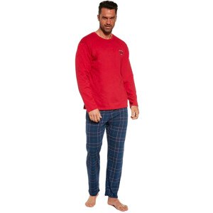 Pánské pyžamo 124/244 Redwood - CORNETTE Červená XL