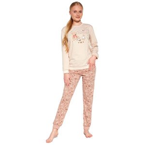 Dívčí pyžamo   Béžová 104 model 18901694 - Cornette