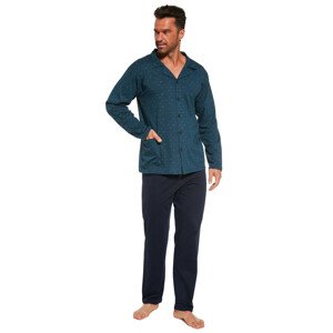 Pánské pyžamo 114/64 - CORNETTE tmavě modrá XL