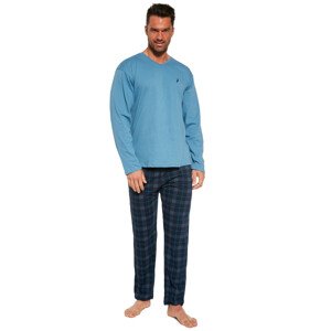 Pánské pyžamo   model 18903624 - Cornette Barva: světle modrá, Velikost: M