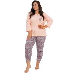 Dámské pyžamo model 18910539 Melissa - Taro Barva: Růžová, Velikost: 3XL