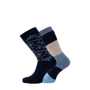 Pánské ponožky WiK 20663 Outdoor Thermo A'2 39-46 tmavě modrá 43-46