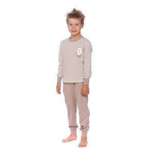 Chlapecké pyžamo 4570 - Doctornap Béžová 128