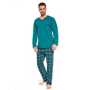 Pánské pyžamo   model 18924697 - Cornette Barva: Zelená, Velikost: XL