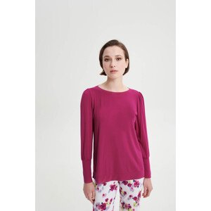 Dvoudílné dámské pyžamo model 18937182 - Vamp Barva: fuchsia berry, Velikost: XL