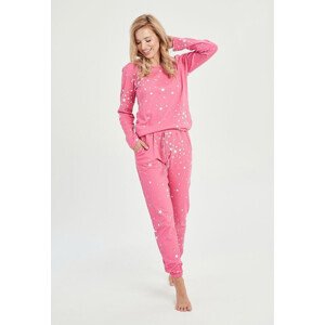 Dámské pyžamo růžové s model 18950044 - Taro Barva: růžová, Velikost: S