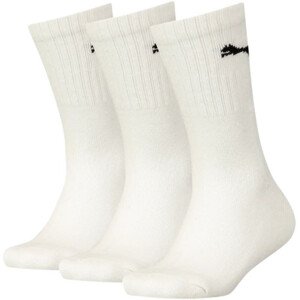 Detské šport ponožky 3 páry 907958 02 biele - Puma 27-30