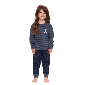 Dívčí pyžamo 5255 plus - Doctornap tmavě modrá 152