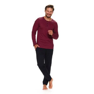 Pánské pyžamo 5238 - Doctornap Barva: bordó, Velikost: XL