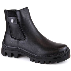 Zateplené kapesní boty Potocki W WOL186 černé Velikost: 37