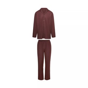 Spodní prádlo Pánské pyžamo L/S PANT SET 000NM2528EFQ2 - Calvin Klein size: L