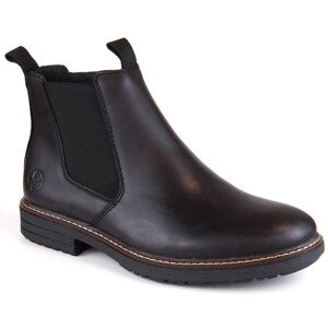Kožené pohodlné zateplené boty Rieker M RKR634 black Velikost: 40