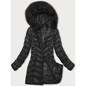 Černá dámská zimní bunda (5M3139-392) černá L (40)