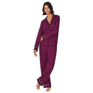 Dámske pyžamo YI2922684F 501 fialová vzor - DKNY XS